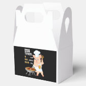 BBQ | BBQ Timer Pig Grill Barbecue Beer Lover Mann Bedankdoosjes (Geopend)