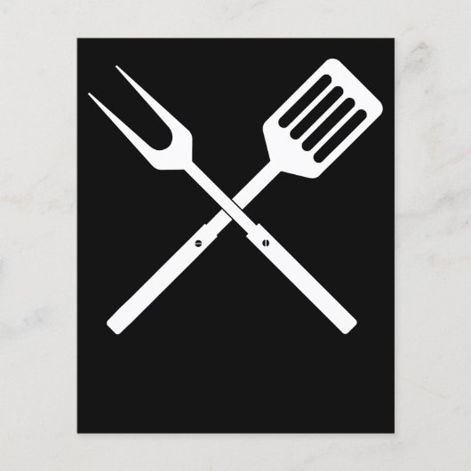BBQ | BBQ Utils nieuwigheids BBQ Grill Tools Flyer (Voorkant)