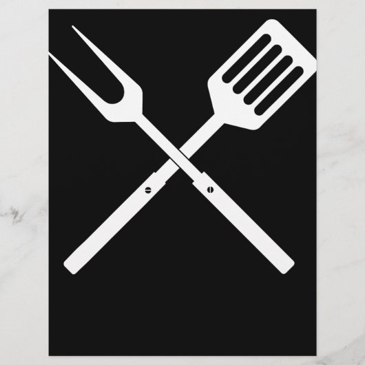 BBQ | BBQ Utils nieuwigheids BBQ Grill Tools Flyer (Voorkant)