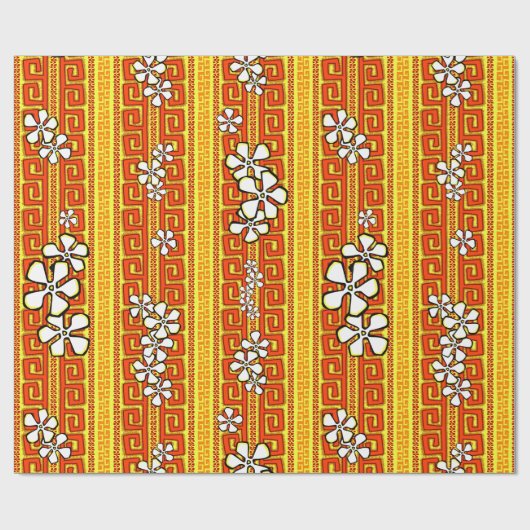 BBQ Beach Party Cadeaupapier (Vlak)