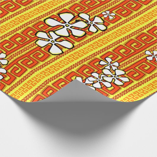 BBQ Beach Party Cadeaupapier (Hoek)