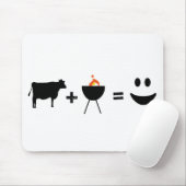 BBQ Beef Happy Muismat (Met muis)