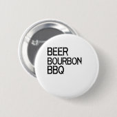 BBQ Beer Bourbon Ronde Button 5,7 Cm (Voorkant /achterkant)