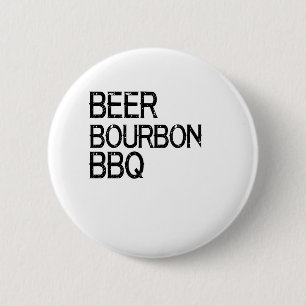BBQ Beer Bourbon Ronde Button 5,7 Cm