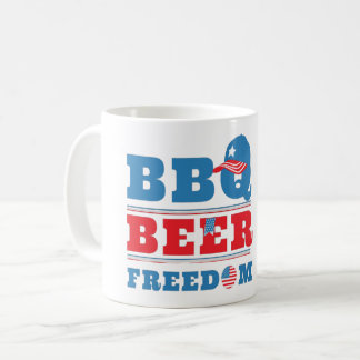 BBQ BEER FREEDOM - 4TH JULY USA KOFFIEMOK