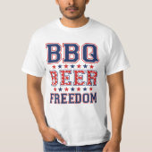 BBQ BEER FREEDOM T-SHIRT (Voorkant)