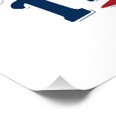 BBQ, Beers & Freedom – Retro 4th of July Vibes Perfect Poster (Hoek)