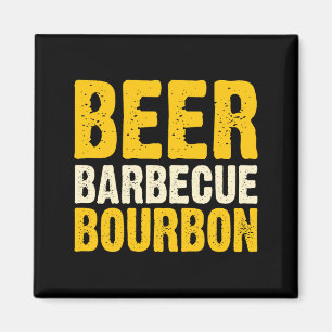 Bbq Bier Barbecue Achtertuin Grill Feest Magneet