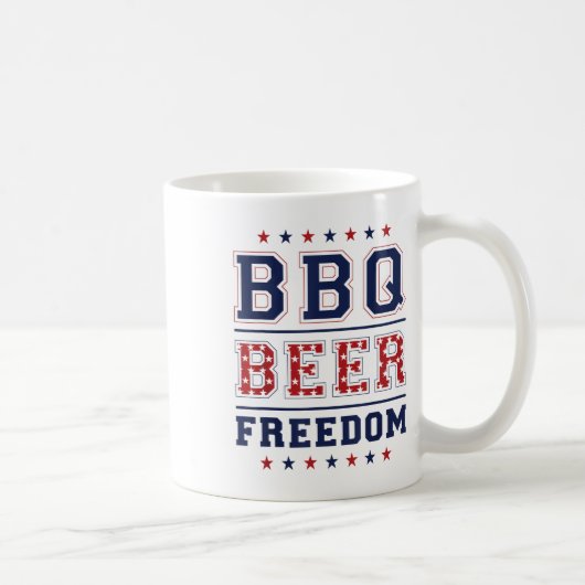 BBQ Biervrijheid _1 Koffiemok (Rechts)