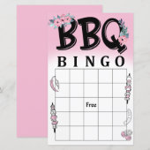 BBQ bingo (Voorkant / Achterkant)