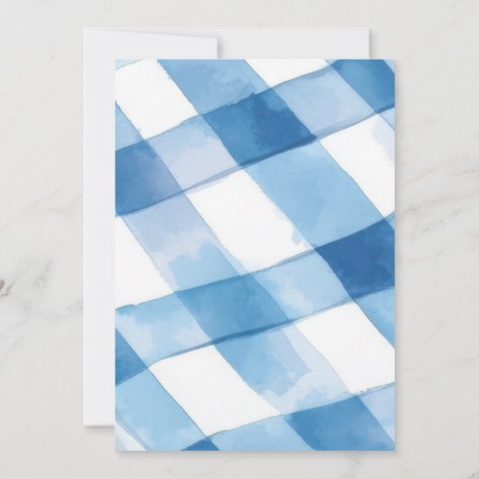 BBQ Bliss Boys Baby shower uitnodiging (Achterkant)