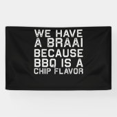 BBQ | Braai Funny South Africa Family BBQ Gift Spandoek (Horizontaal)
