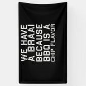 BBQ | Braai Funny South Africa Family BBQ Gift Spandoek (Verticaal)
