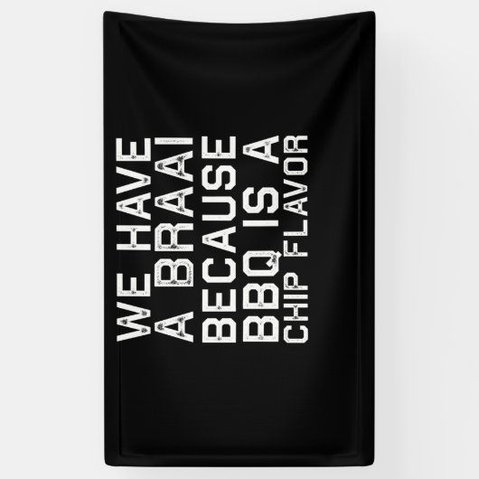 BBQ | Braai Funny South Africa Family BBQ Gift Spandoek (Verticaal)