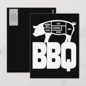 BBQ BRIEFKAART (Voorkant / Achterkant)