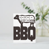 BBQ BRIEFKAART (Staand voorkant)