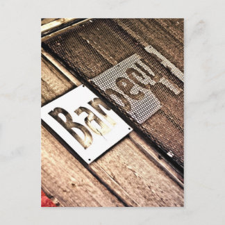 BBQ-briefkaart Briefkaart