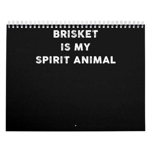 BBQ | Brisket is mijn dikke BBQ-cadeaus Kalender (Hoes)