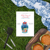 BBQ, Brouwsels, Vuurwerk Gemberpot 4 juli Kaart
