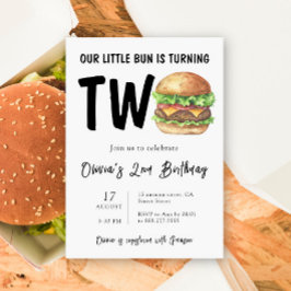 BBQ Burger 2e verjaardag Kaart