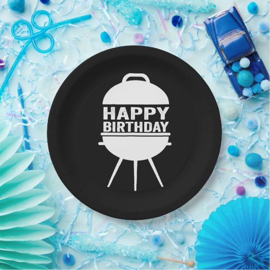 BBQ Chillin- en Grillin-Borden Papieren Bordje (Feest)