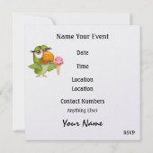 BBQ - Cocktails - Cookout - Feest - SRF Kaart (Achterkant)