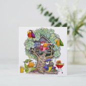 BBQ - Cocktails - Cookout - Feest - SRF Kaart (Staand voorkant)