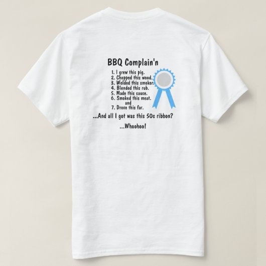 BBQ Comclear'n TShirt (Design achterkant)