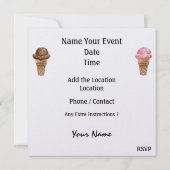 BBQ Cook Out Kaart (Achterkant)