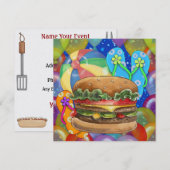 BBQ / Cook Out / Party - SRF Kaart (Voorkant / Achterkant)