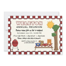 BBQ-cookie picknick familiereünie geruite grens