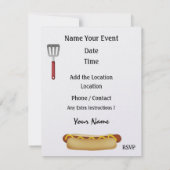 BBQ - Cookout Party - SRF Kaart (Achterkant)