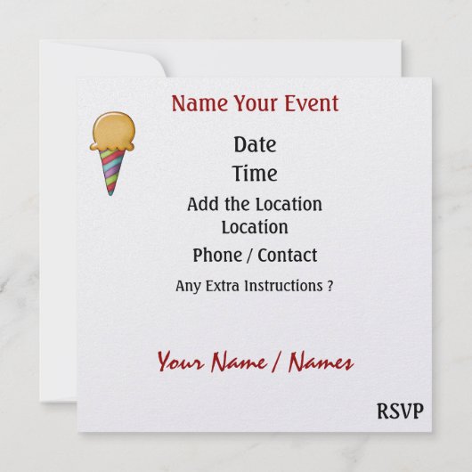 BBQ / Cookout / Picknick Uitnodiging door SRF (Achterkant)