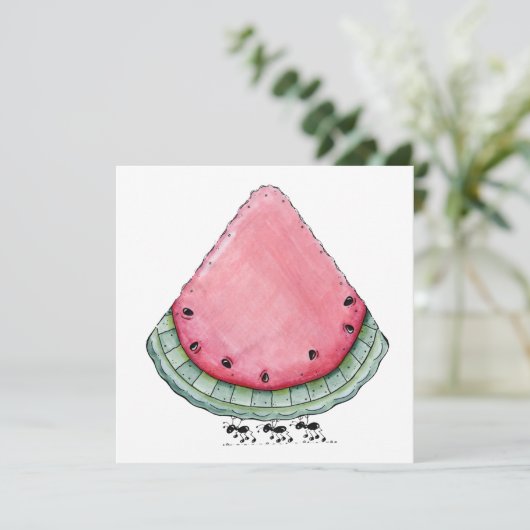 BBQ / Cookout / Picknick Uitnodiging door SRF (Staand voorkant)