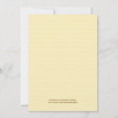 BBQ Couples Bridal Shower Invitation Kaart (Achterkant)