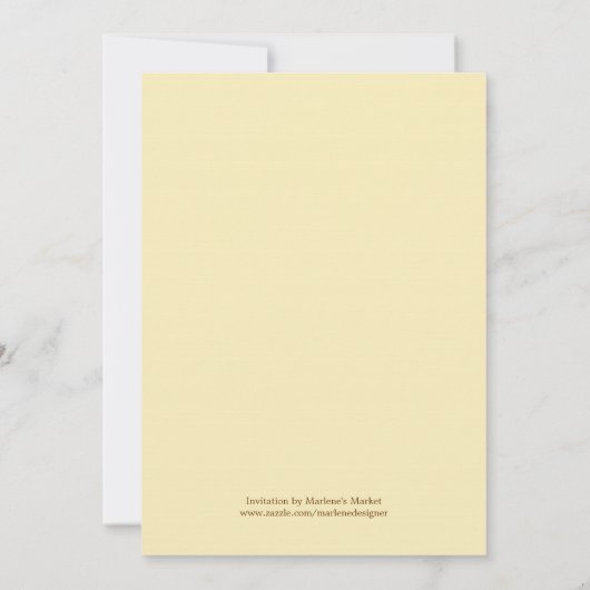 BBQ Couples Bridal Shower Invitation Kaart (Achterkant)