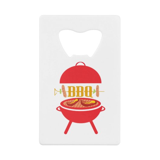 bbq creditkaart flessenopener (Voorkant)