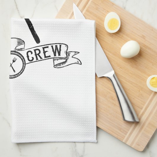 BBQ Crew rustieke vintage Theedoek (Quarter Fold)