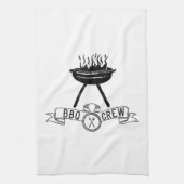 BBQ Crew rustieke vintage Theedoek (Verticaal)