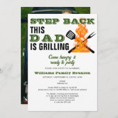 BBQ Dad Grilling Grappige jaarlijkse familiereünie Kaart (Voorkant / Achterkant)