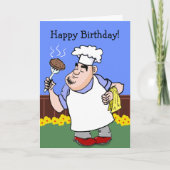BBQ de Kaart van de Verjaardag (Voorkant)