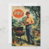  BBQ Delight: Classic Backyard Cookout Scen Kaart (Voorkant)