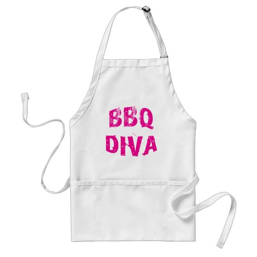 BBQ Diva Standaard Schort (Voorkant)
