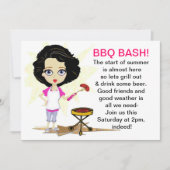 BBQ Diva Uitnodiging (Voorkant)