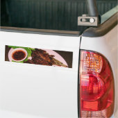 BBQ Duck Beaks ... Thai Asian Street Food Bumpersticker (Op Truck)