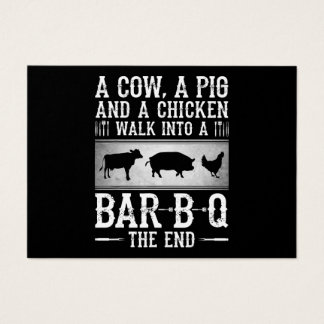 BBQ | Een Koe A-varken en een kippendraait in de B Visitekaartje