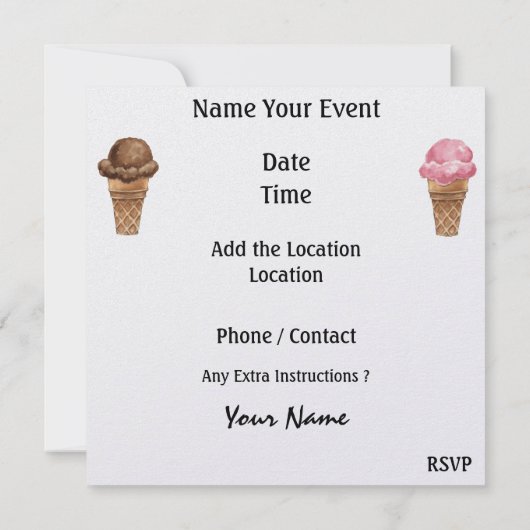 BBQ en bier - 4 juli! SRF Kaart (Achterkant)