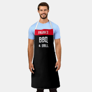 BBQ en Grill personaliseren Jouw naam Chef Schort