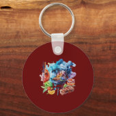 BBQ en grill Sleutelhanger (Voorkant)