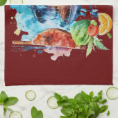 BBQ en grill Theedoek (Gevouwen)